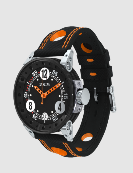 Replica BRM Watch Racing V7-38 Black and orange Replica BRM Watch Racing V7-38 Black and orange